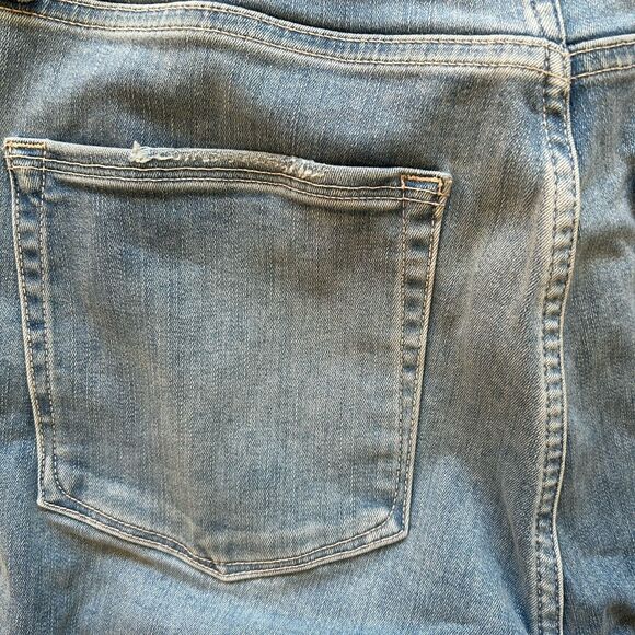 Good American Good Waist‎ Jeans 8 / 29 Blue High Rise Skinny Distressed Grunge - Picture 8 of 14